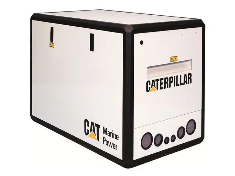 White CAT Marine power generator