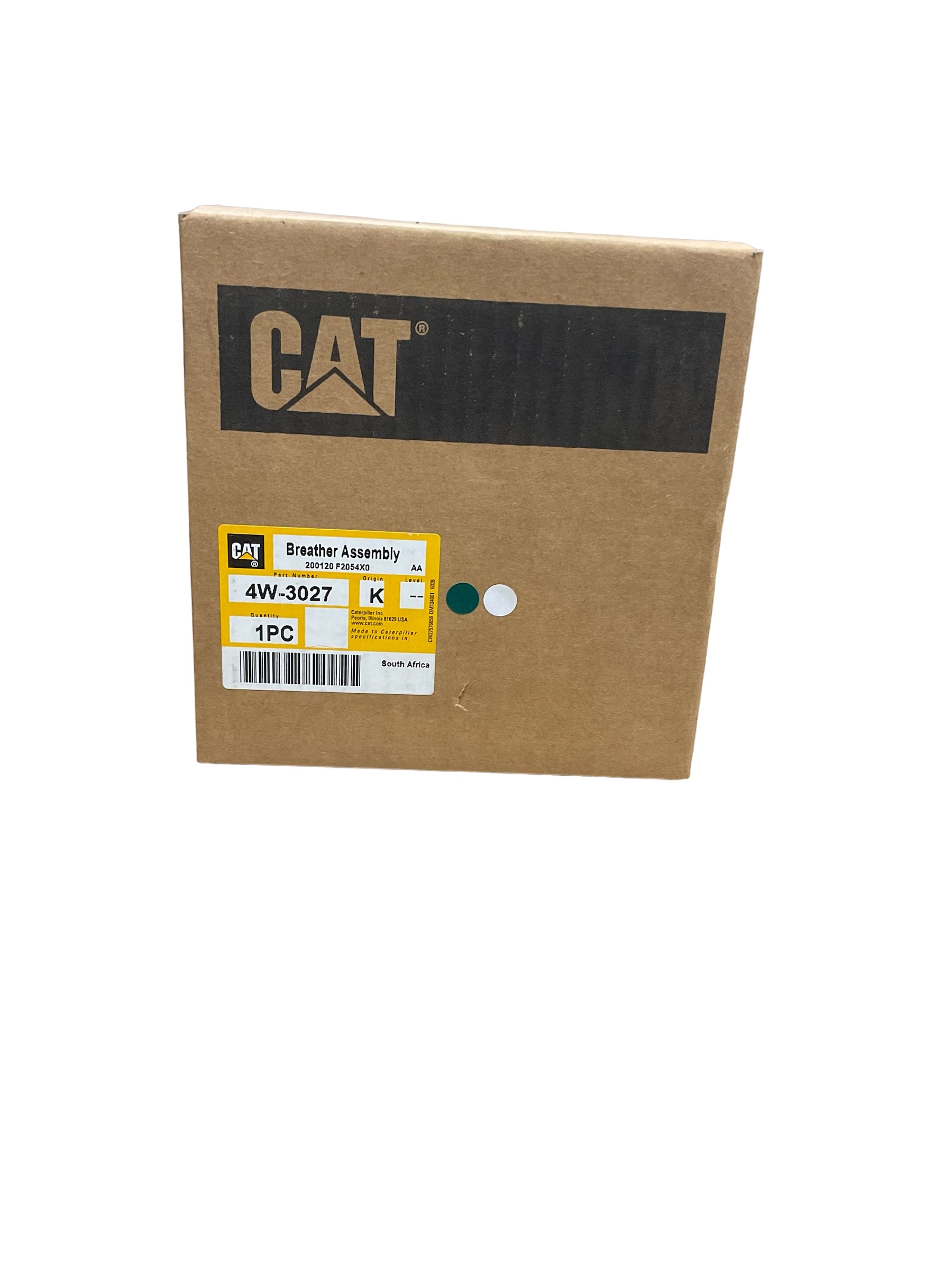 Breather Assembly 4W-3027 - Image 2
